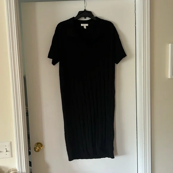 Women’s H&M Short sleeve Collared Rugby Neck Midi Dress - Picture 1 of 4